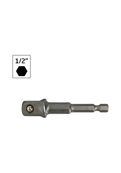 Master 530947 1/2" Lokma Adaptörü Hex Bits Saplı 73 Mm
