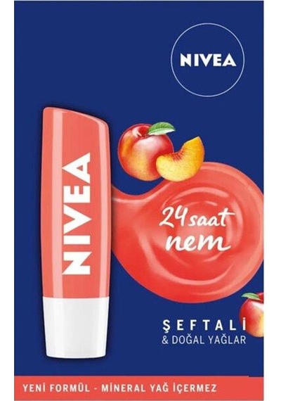 Nivea Lip Dudak Bakım Kremi - Şeftali