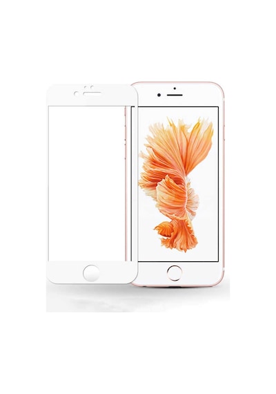 Kilifone - Apple Uyumlu iPhone Se 2020 - Ekran Koruyucu Davin 5d Cam Koruma - Beyaz