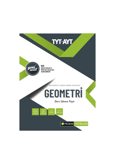 Tyt - Ayt Geometri Konuları İçin Yeni Nesil Soru Kitabı