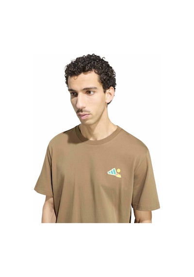 Brooxı Adidas Erkek Koşu Ve Yürüyüş T-shirt M Camper G T Ks2520 Kahverengi