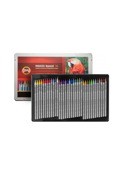 Koh-i-noor Progresso Aquarell Woodless Coloured Pencil Set 36lı