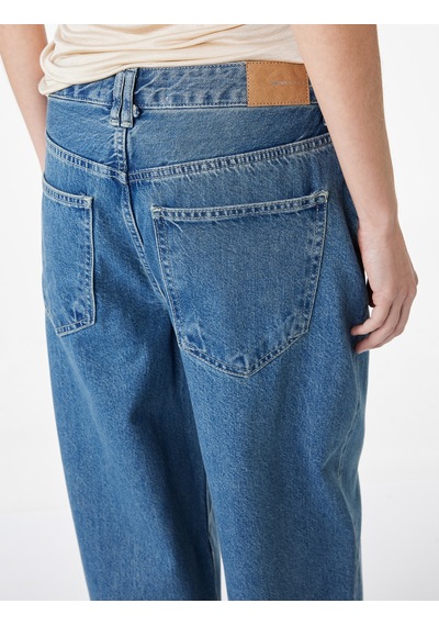 Koton Pamuklu Rahat Kalıp Normal Paça Balon Denim Pantolon -balloon Jean Orta İndigo 6sal40130md İndigo Koton Pamuklu Rahat Kalıp Normal Paça Balon Denim Pantolon -balloon Jean Orta İndigo 6sal40130md İndigo