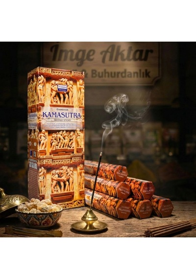 Darshan Kamasutra Çubuk Tütsü 20'li Paket - Egzotik Ve Tutkulu Çok Renkli