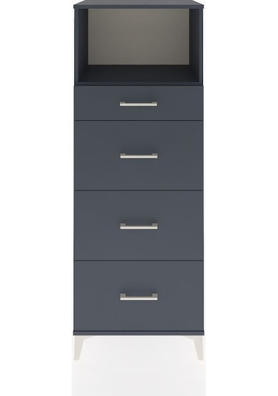 Hyperion Dolap Tek Raflı 4 Çekmeceli 60x44x163 Antrasit-antrasit Antrasit Hyperion Dolap Tek Raflı 4 Çekmeceli 60x44x163 Antrasit-antrasit Antrasit