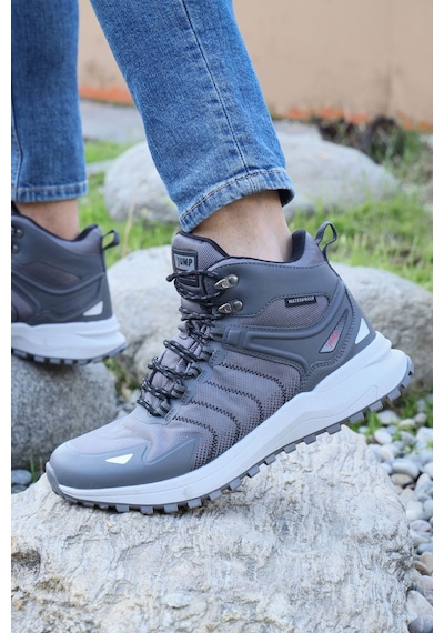 Jump 28680 Gri Erkek Su Geçirmez Outdoor Bot Spor Ayakkabı