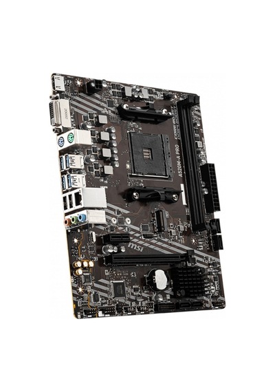 Msı A520m A Pro Ddr4 M2 Pcıe Nvme Hdmı Dvı Pcıe 16x V3 0 Am4 Matx