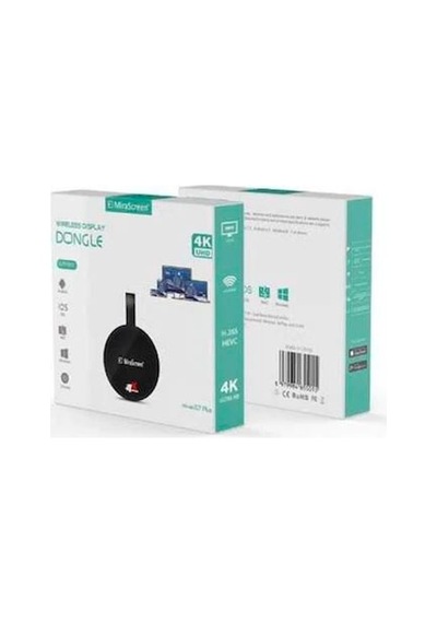 Mirascreen G7 Plus Kablosuz HDMI 4K Görüntü ve Ses Aktarıcı