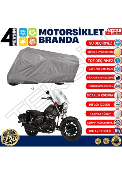 Kuba Superlight 200 Motosiklet Brandası Motor Branda (551847449)