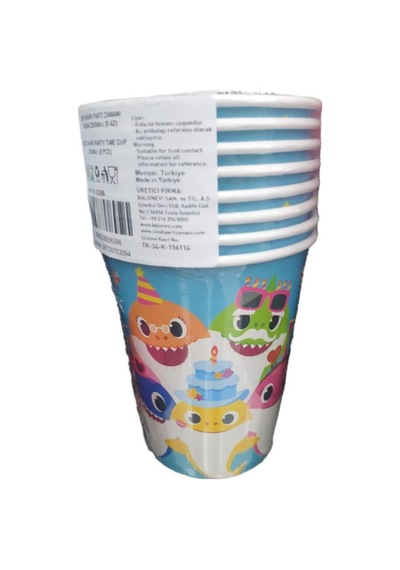 Baby Shark Temalı Parti Seti 41 Parça