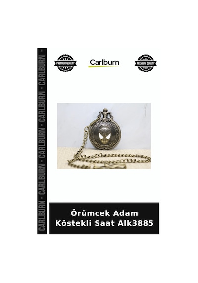 Özel Üretim Aksesuar Hediye Örümcek Adam Köstekli Saat Alk3885 Çok Renkli