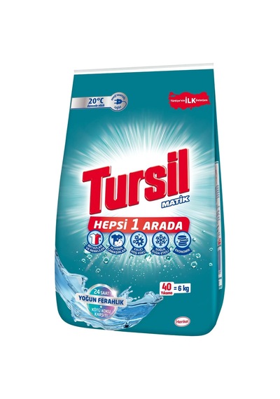 Tursil Yoğun Ferahlık Toz Deterjan 6kg