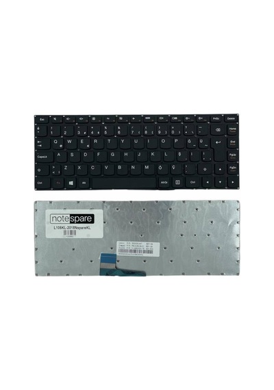 Lenovo İle Uyumlu Yoga 2 13, Yoga 3 14 Notebook Klavye Siyah Tr