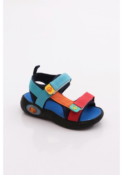 Dudino Kids Footwear 4s87a Coconut Iı Çocuk Sandalet Sandalet Ve Terlik Sax Blue