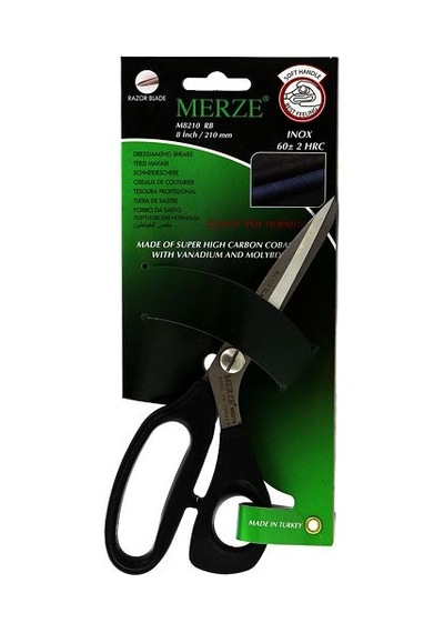 Merze M8210 Rb Plastik Jilet Ağız 8 İnç 210 Mm Süper Makas D-197