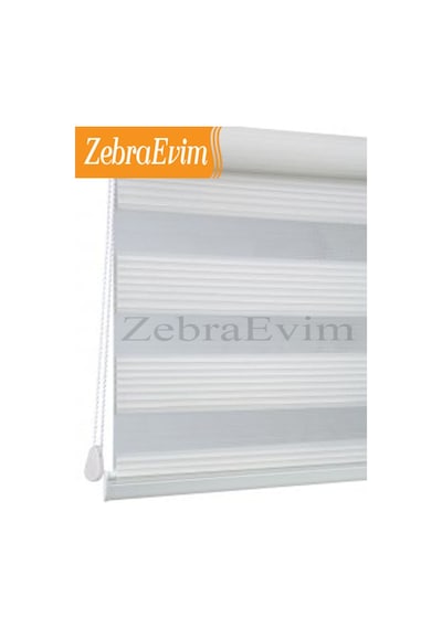 Zebraevim Trend Beyaz Piliseli Zebra Perde Yeni Sezon Zebraevim Trend Beyaz Piliseli Zebra Perde Yeni Sezon