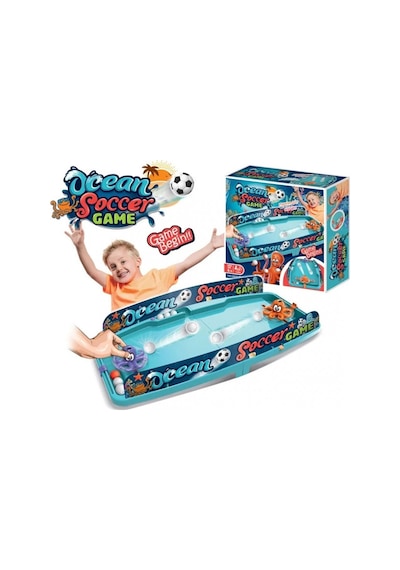 Ca Games Mini Masa Futbolu Oyunu Okyonus Temalı Mini Futbol Pinball Oyunu 2 Oyunculu