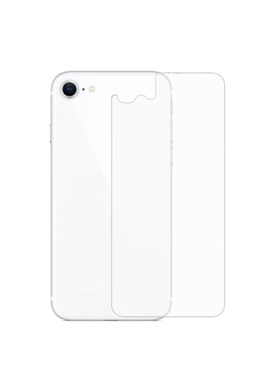 Ally Apple Uyumlu  iPhone Se3-Se2 8-7 Tempered Şeffaf Arka Cam Koruyucu