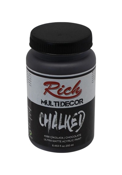 Supertrend Multi Decor Chalked Akrilik Boya 250 Cc. 4588 Çikolata Çikolata