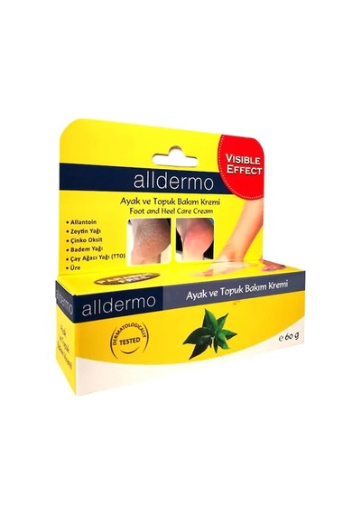 Alldermo Ayak Bakım Topuk Çatlak Kremi 60 Gr