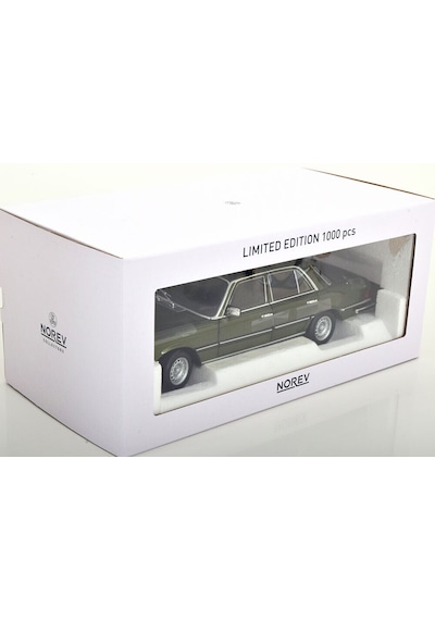 1:18 Ölçek Norev 1973 Mercedes Benz 350se W116 Us Version Diecast Metal Minyatür Model Araba 25cm