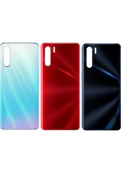 Oppo A91 İle Uyumlu Arka Pil Kapak Siyah