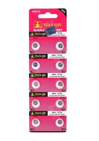 Tıanqıu 10 Adet 377 Lr626 Ag4 Saat Pili