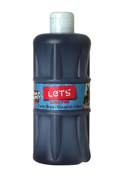 Lets Guaj Boya 500 ML Plastik Siyah L-5109 Siyah