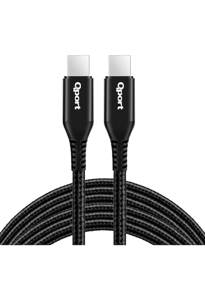 Qport Q-type-c3 3 Metre Type-c 100w Pd Şarj Ve Data Kablosu