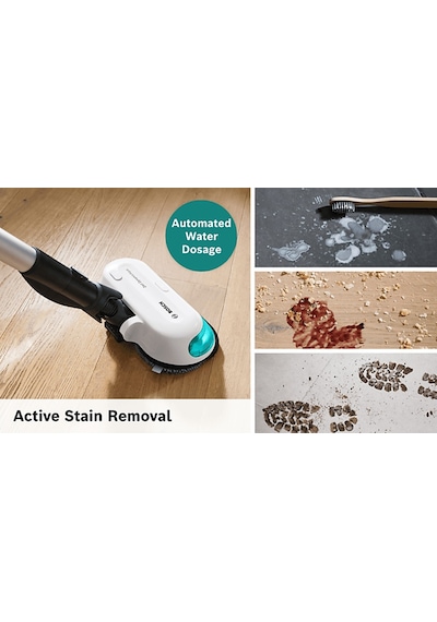 Bosch BCS71HYGTR 2'si 1 Arada Süpürme Ve Silme + Unlimited 7 Prohygienic Şarjlı Süpürge