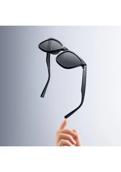 Xiaomi Mijia Square Polarize 14 Katmanlı Oar Kaplama Güneş Gözlüğü Hd Nylon Lens Siyah Çerçeve
