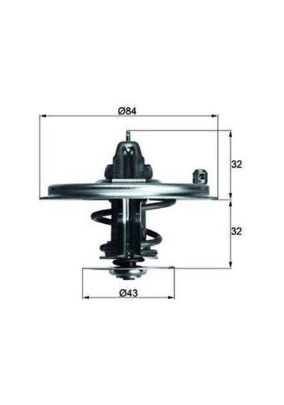 Termostat Bmw 5 Serisi E34 7 Serisi E32 E38 M60 M70 11531729720 239680100