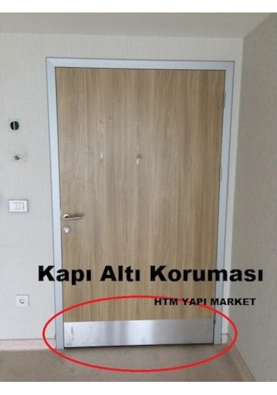Kalite Kapı Altı Koruması ( Beyaz - Saten )