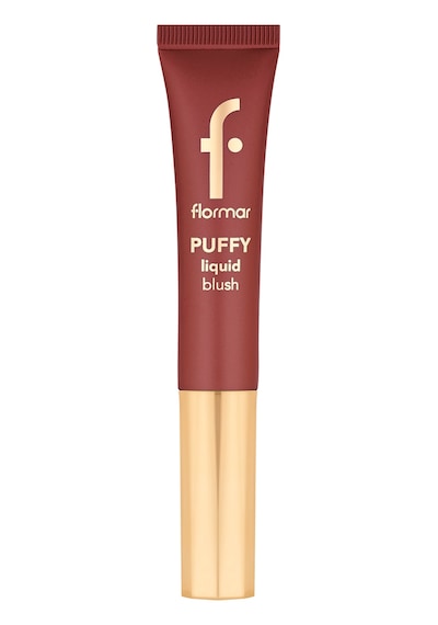 Flormar Puffy Liquid Nemlendirici Etkili & Parlak Bitişli Sünger Aplikatörlü Likit Allık 007 Passion