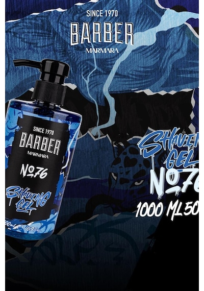 Barber Marmara No.76 Pompalı Tıraş Jeli 500 Ml