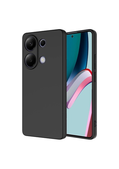 Zore Redmi Note 13 4g Kılıf Nvth Mara Lansman Kapak - Siyah