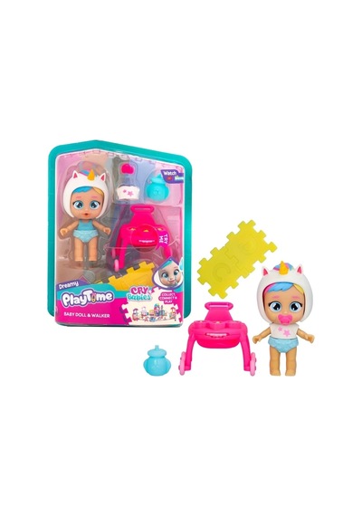 Cry Babies Play Time Mini Bebek Ve Yürüteç