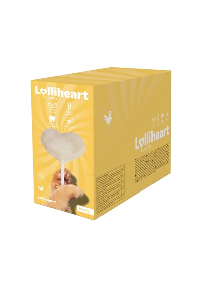 M-pets Lolliheart Tavuklu Kedi Ödülü 4gr 15li Koli