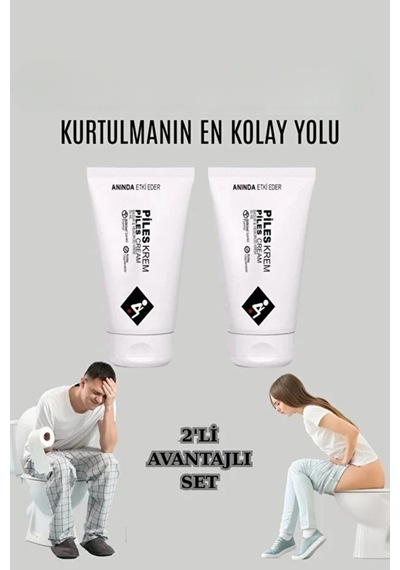 Piles Bakım Kremi 50 Ml X 2 Adet
