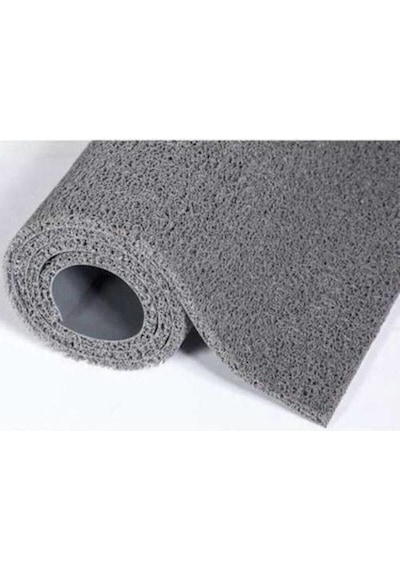 Kıvırcık Paspas 120cm Eninde Gri Renk Gri