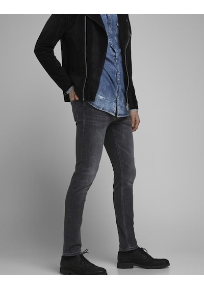 Jack & Jones Jack&jones 12159030 Erkek Glenn Slim Black Denim Siyah Siyah