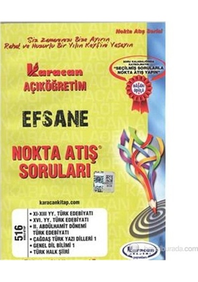 Karacan Aöf 2014 3.Sınıf Xı-Xııı Yy. Türk Edebiyatı Xvı. Yy.Türk