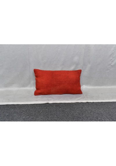 Zehra Abla Halı Yeni El Dokuma Dekoratif Lumbar Kilim Kırlent Yastık Kılıfı 6835 Çok Renkli