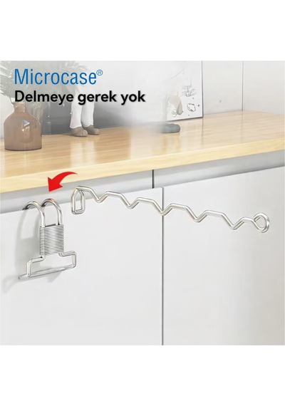 Microcase Pratik Metal Kurutmalık Ve Genel Kullanım Askılığı Al5718