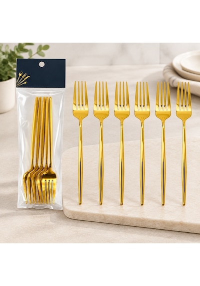 Gold Yemek Çatalı Diğer