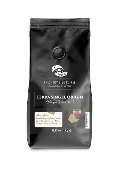 Coffeetropic Terra Single Origin Ethiopia Sidamo Gr.2 Öğütülmüş French Press 1 KG