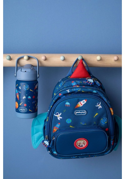 Packnjoy - Çocuk Sırt Çantası Small 2-4 Yaş - Star Explorer Lacivert