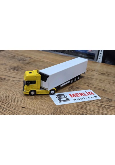 1/64 - Scania 4x2 Ve Frigo Soğutuculu Dorse Welly Tır Çekici