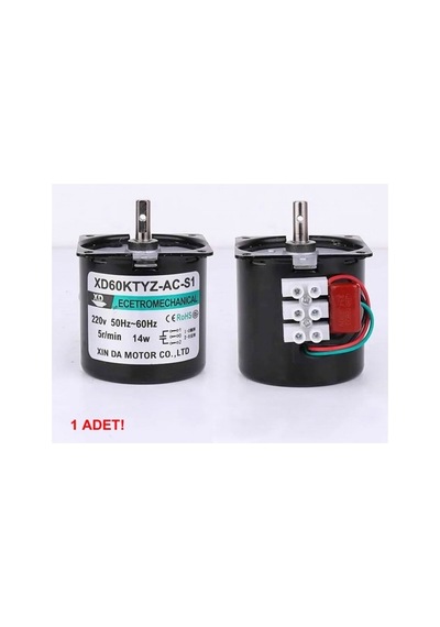 60ktyz 5rpm Ac Motor Kuluçka Viyol Çevirme 220v Metal Dişli Barbekü Reklam Panosu Sosis Gril Tavuk Barbekü Isıtıcı