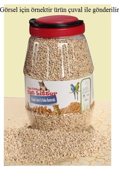 Orga Grain Mısır Koçanı Granülü Orga Kitty 50 Lt - 20 Kg